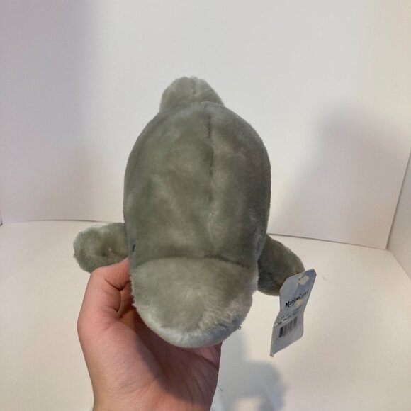 Vintage MarineLand Canada Dolphin Plush W Tag Stuffed Animal Toy Rare 13" Gray - Picture 5 of 9